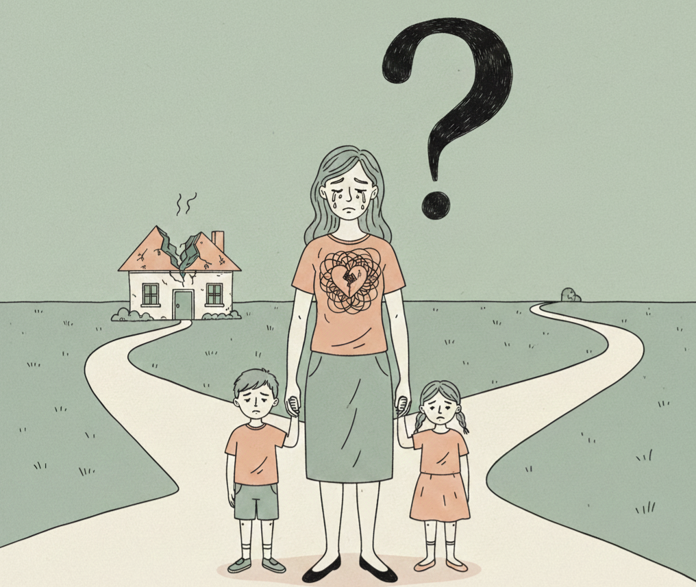 Cuộc sống như địa ngục với người chồng hơn gần chục tuổi